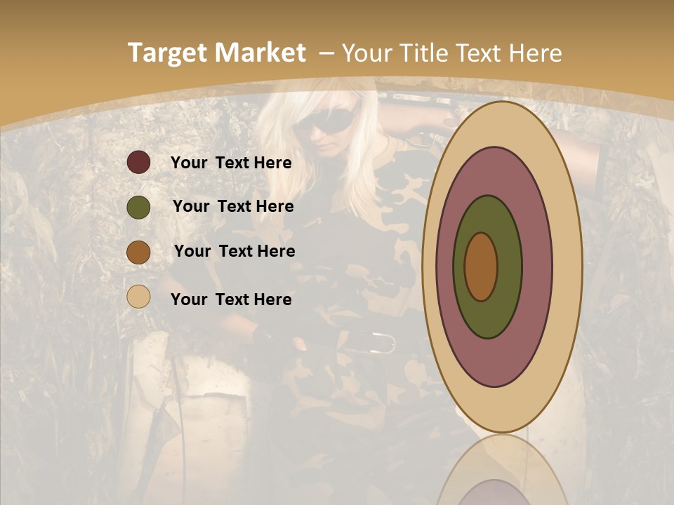 Security Sport Airgun PowerPoint Template