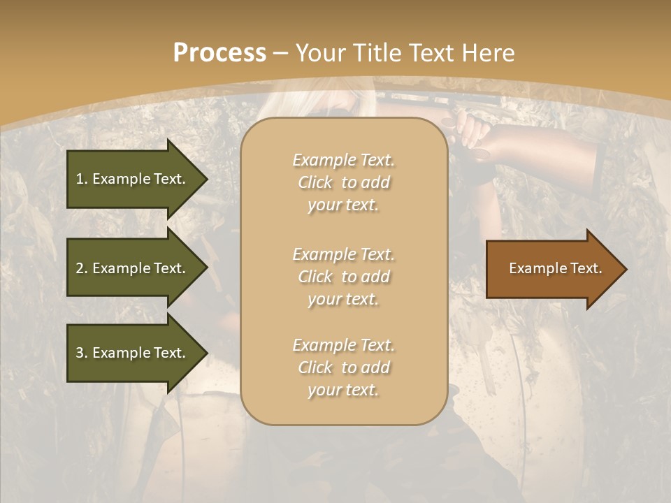 Security Sport Airgun PowerPoint Template