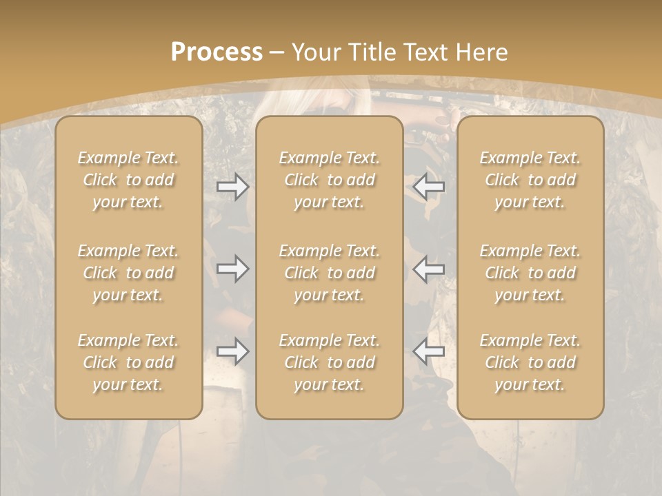 Security Sport Airgun PowerPoint Template