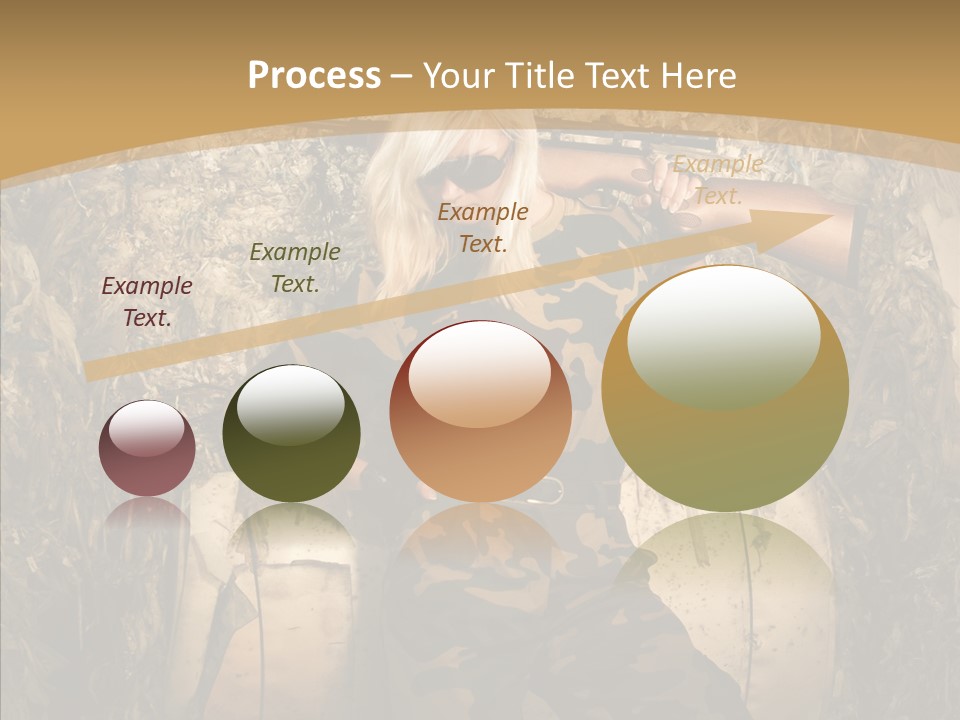 Security Sport Airgun PowerPoint Template