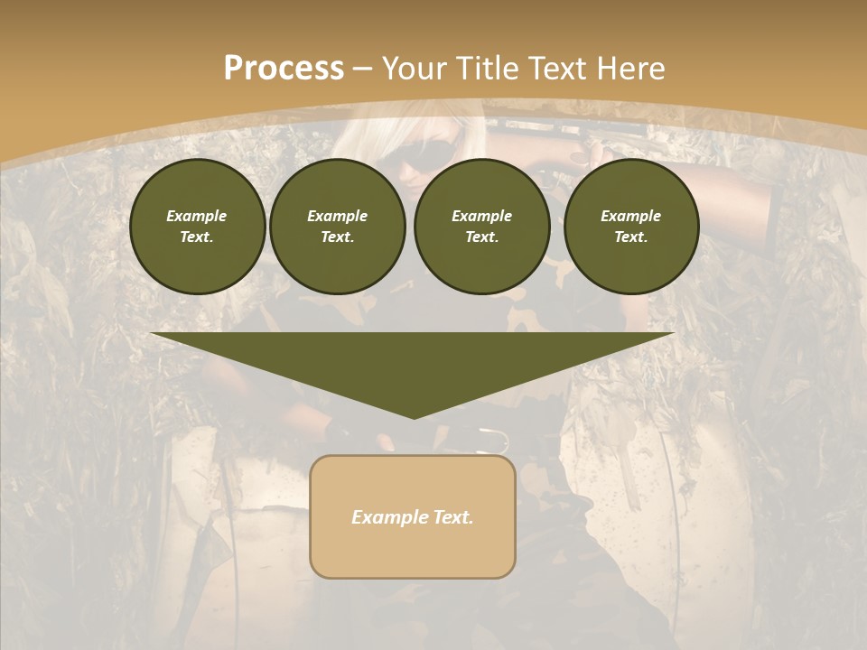 Security Sport Airgun PowerPoint Template