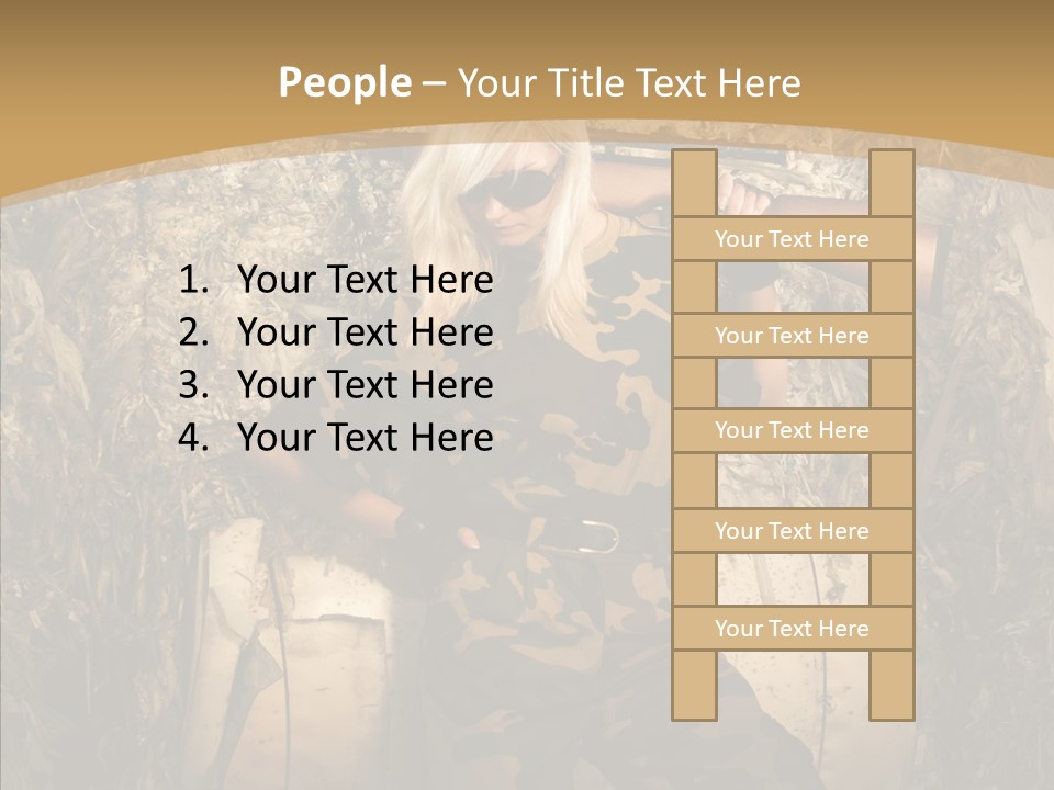 Security Sport Airgun PowerPoint Template