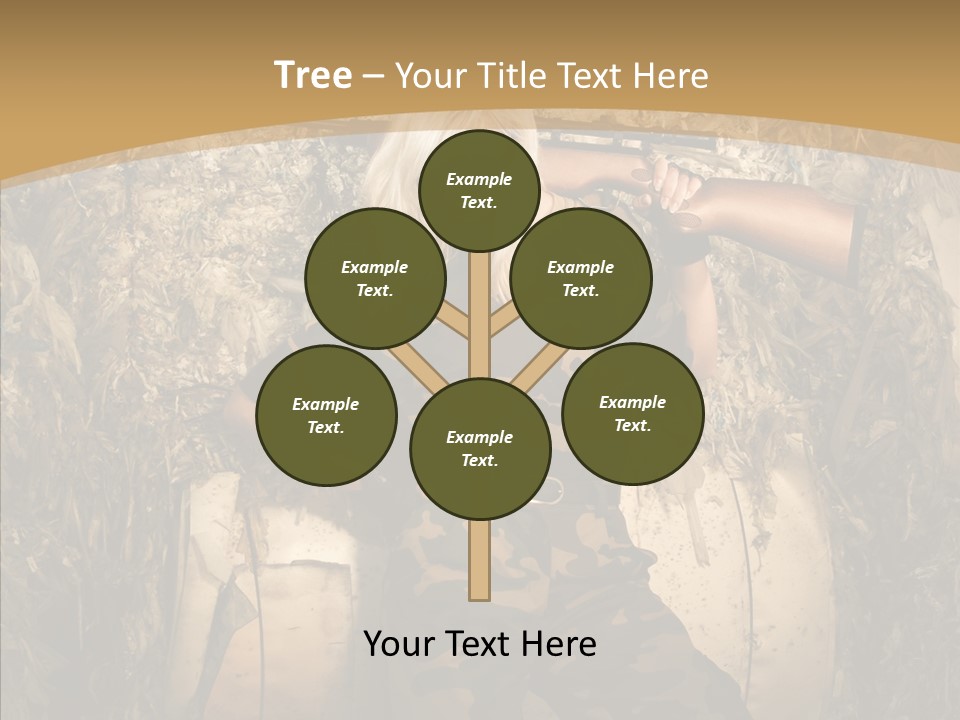 Security Sport Airgun PowerPoint Template