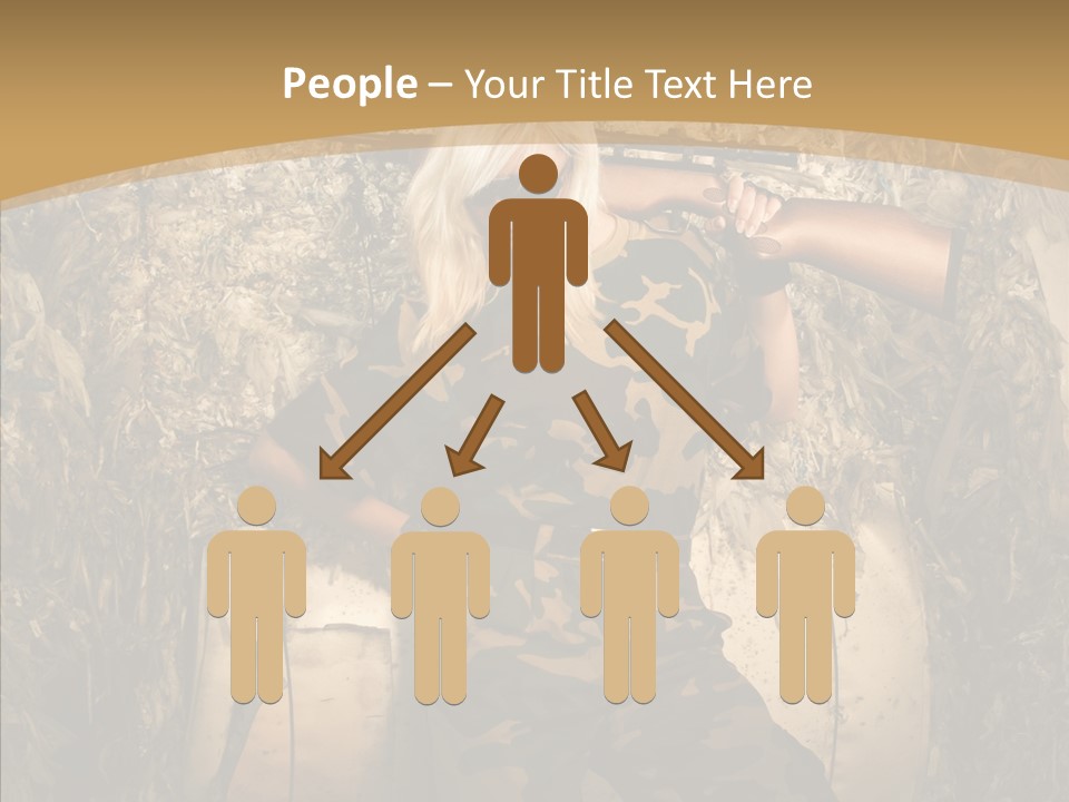 Security Sport Airgun PowerPoint Template