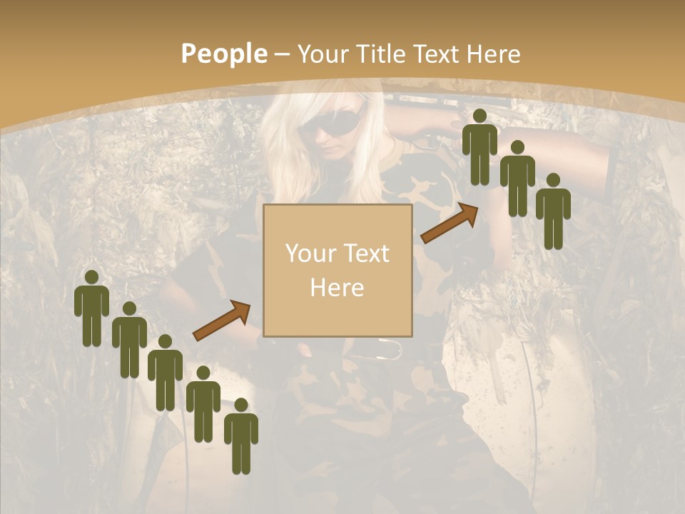 Security Sport Airgun PowerPoint Template