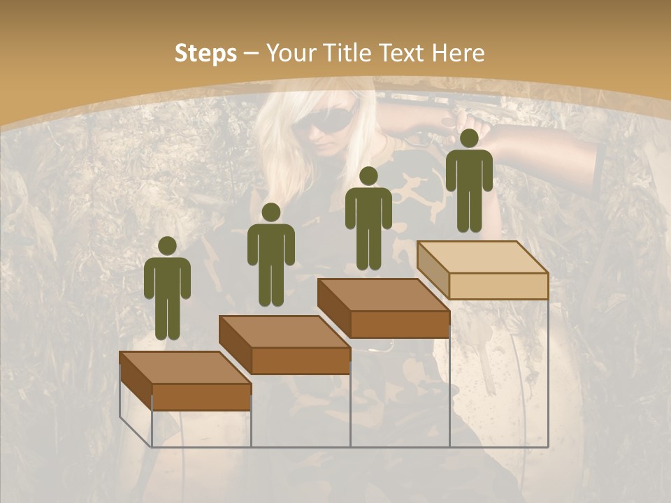 Security Sport Airgun PowerPoint Template