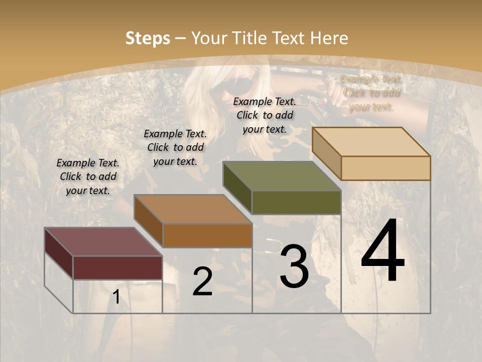 Security Sport Airgun PowerPoint Template