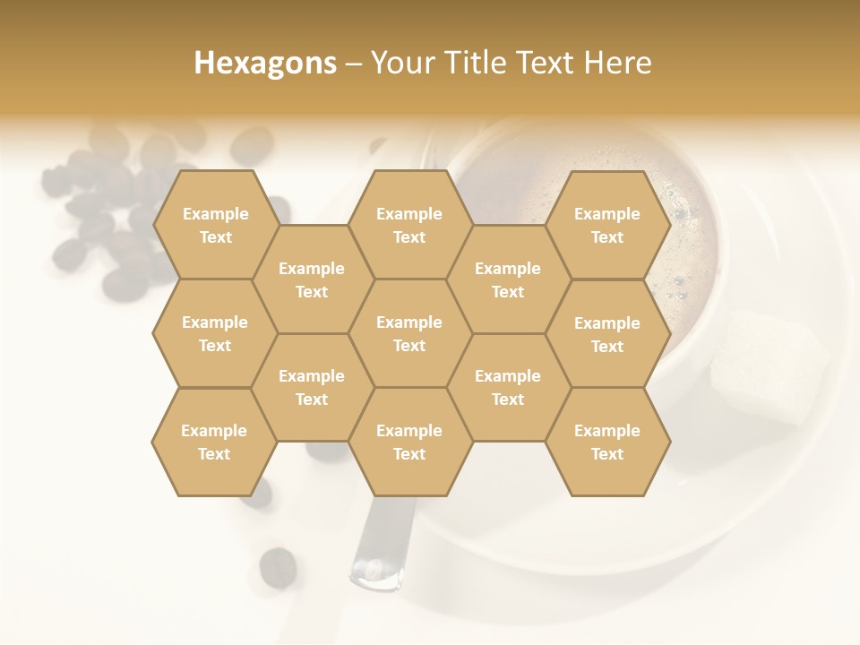 Plate Beans White PowerPoint Template