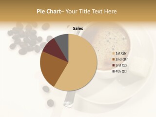 Plate Beans White PowerPoint Template