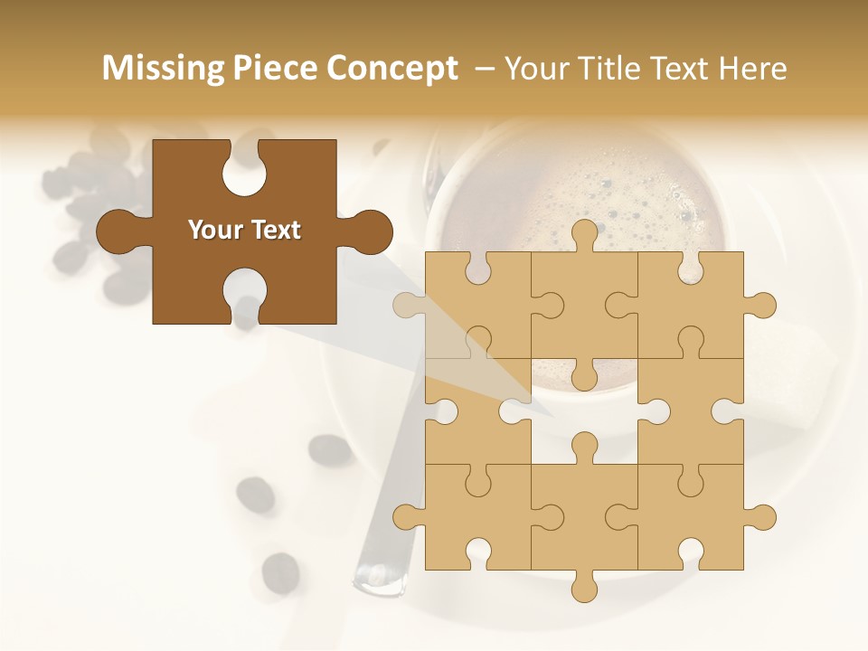 Plate Beans White PowerPoint Template