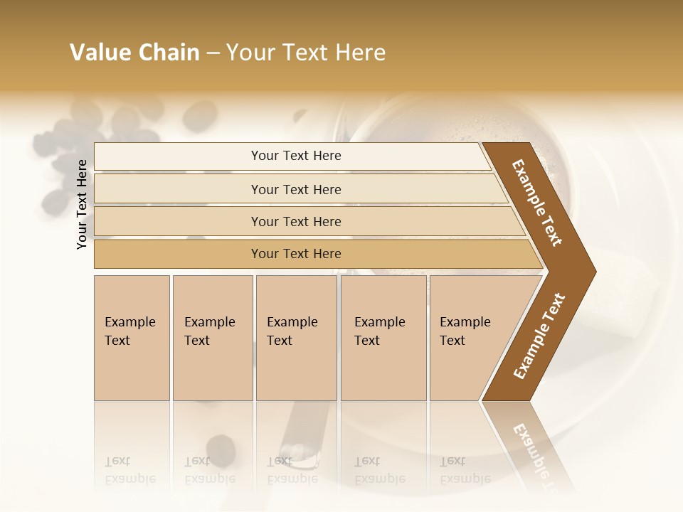 Plate Beans White PowerPoint Template