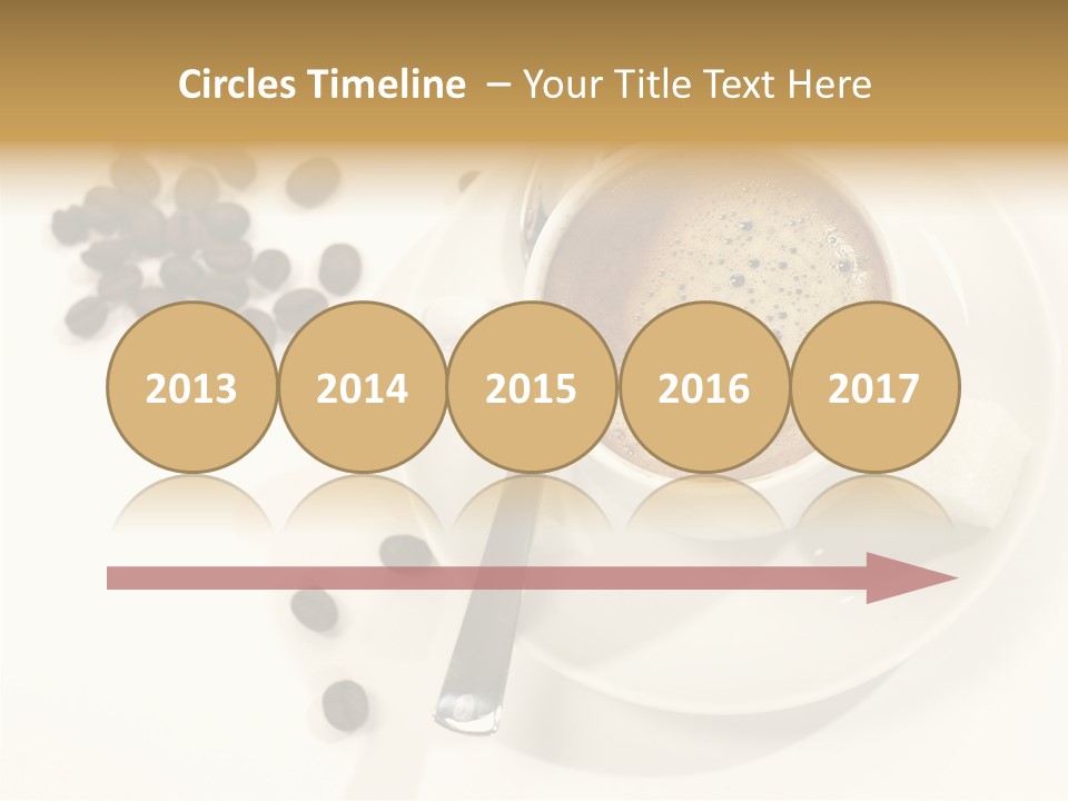 Plate Beans White PowerPoint Template