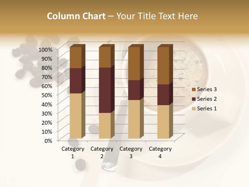 Plate Beans White PowerPoint Template