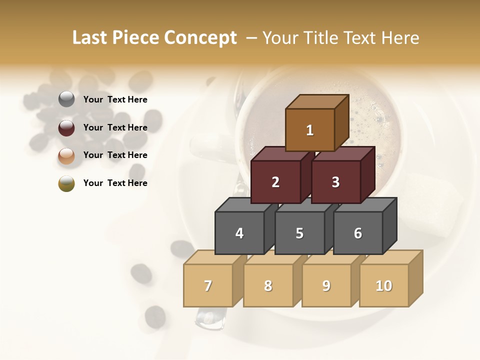 Plate Beans White PowerPoint Template