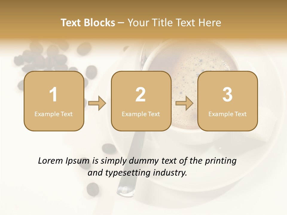 Plate Beans White PowerPoint Template