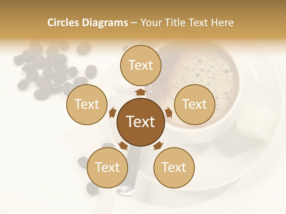 Plate Beans White PowerPoint Template