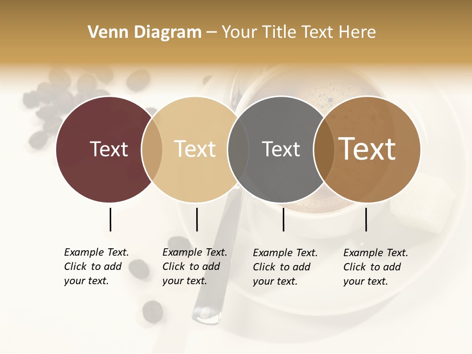 Plate Beans White PowerPoint Template