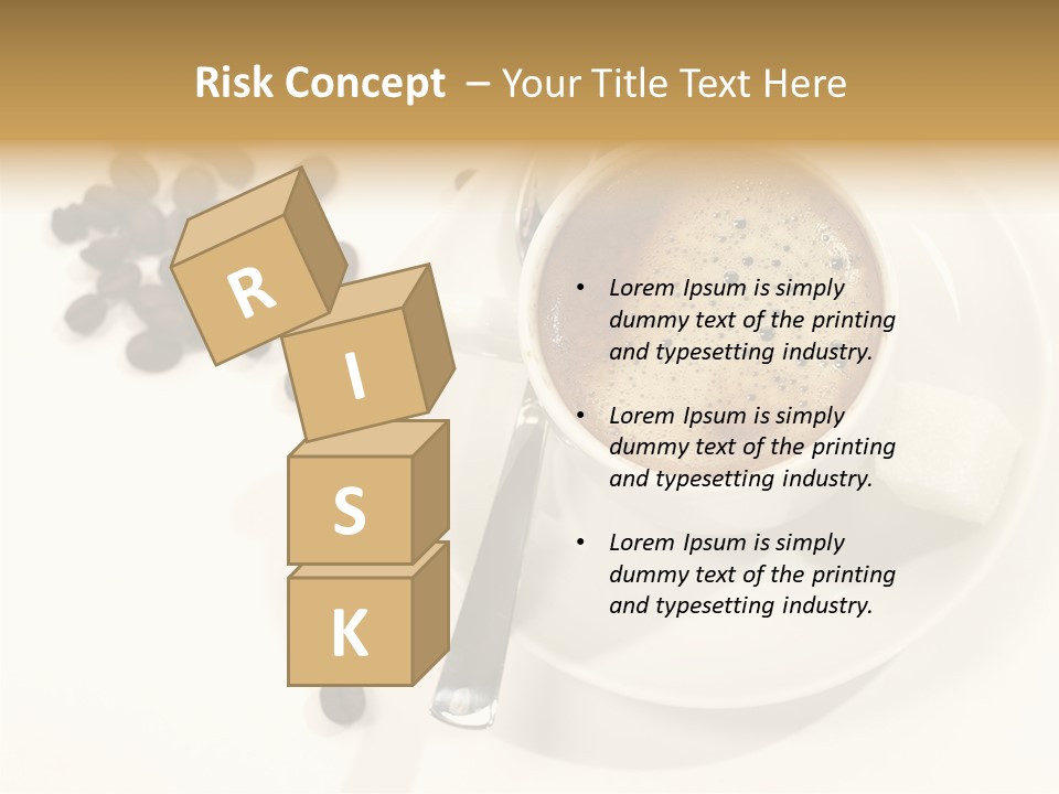 Plate Beans White PowerPoint Template