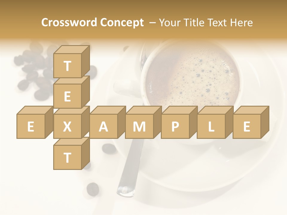 Plate Beans White PowerPoint Template