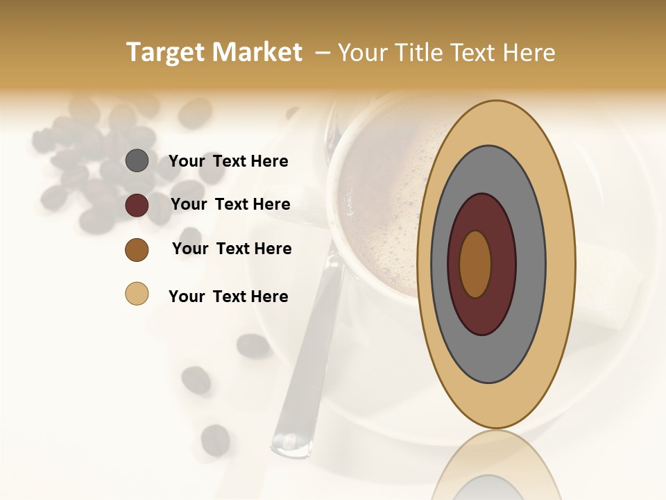 Plate Beans White PowerPoint Template