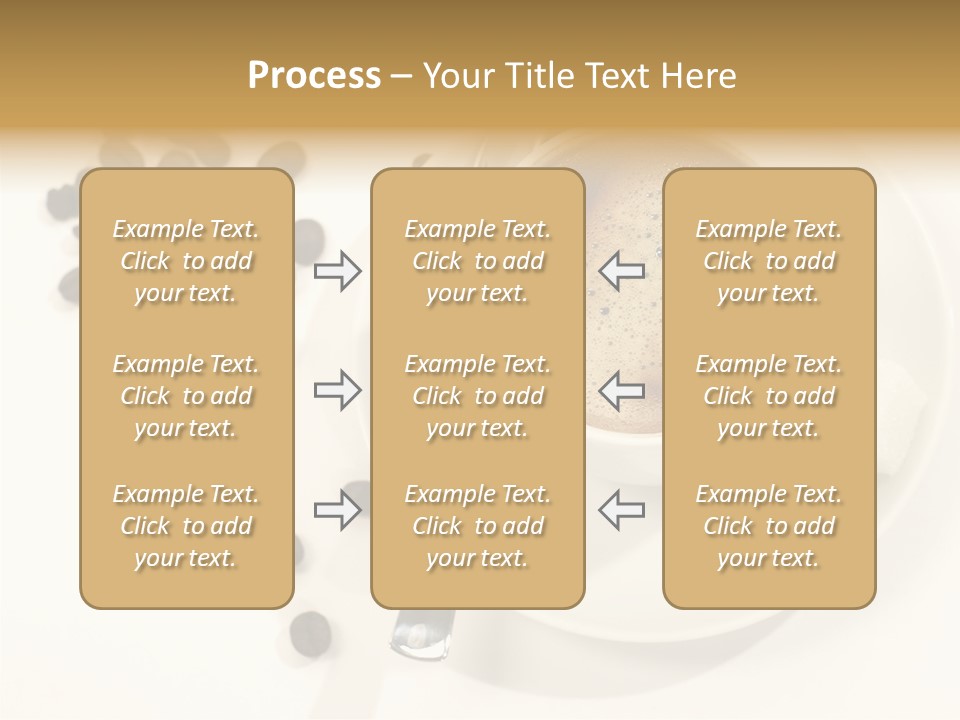 Plate Beans White PowerPoint Template
