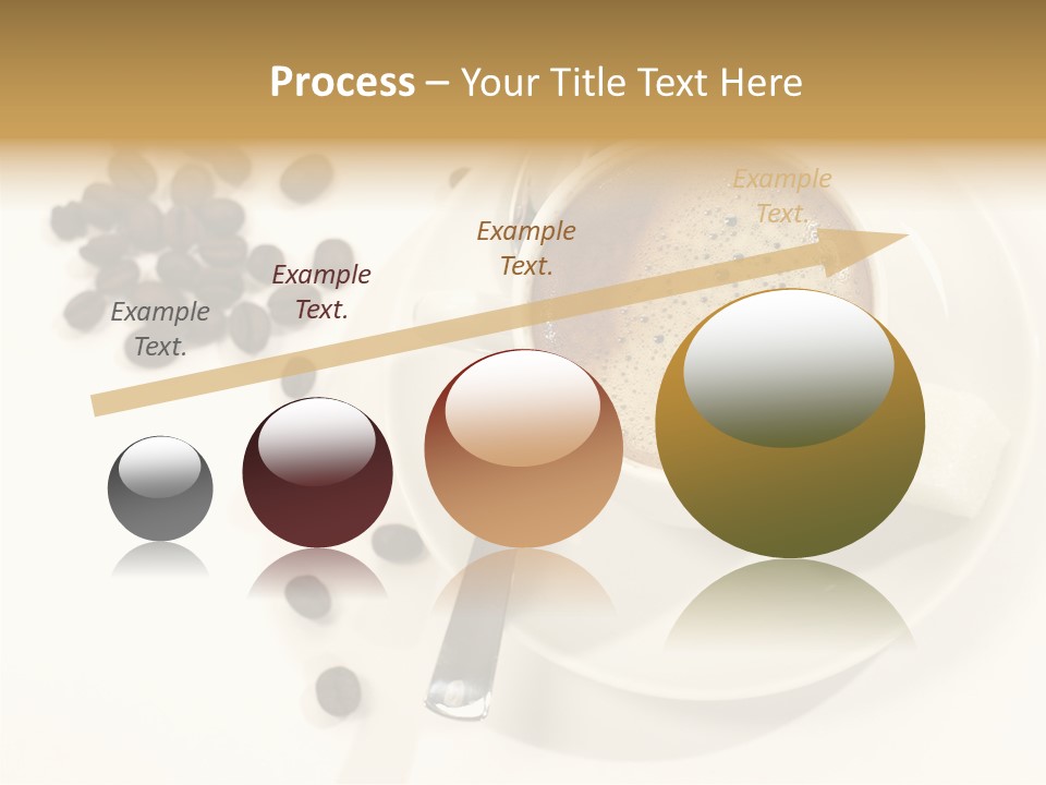 Plate Beans White PowerPoint Template