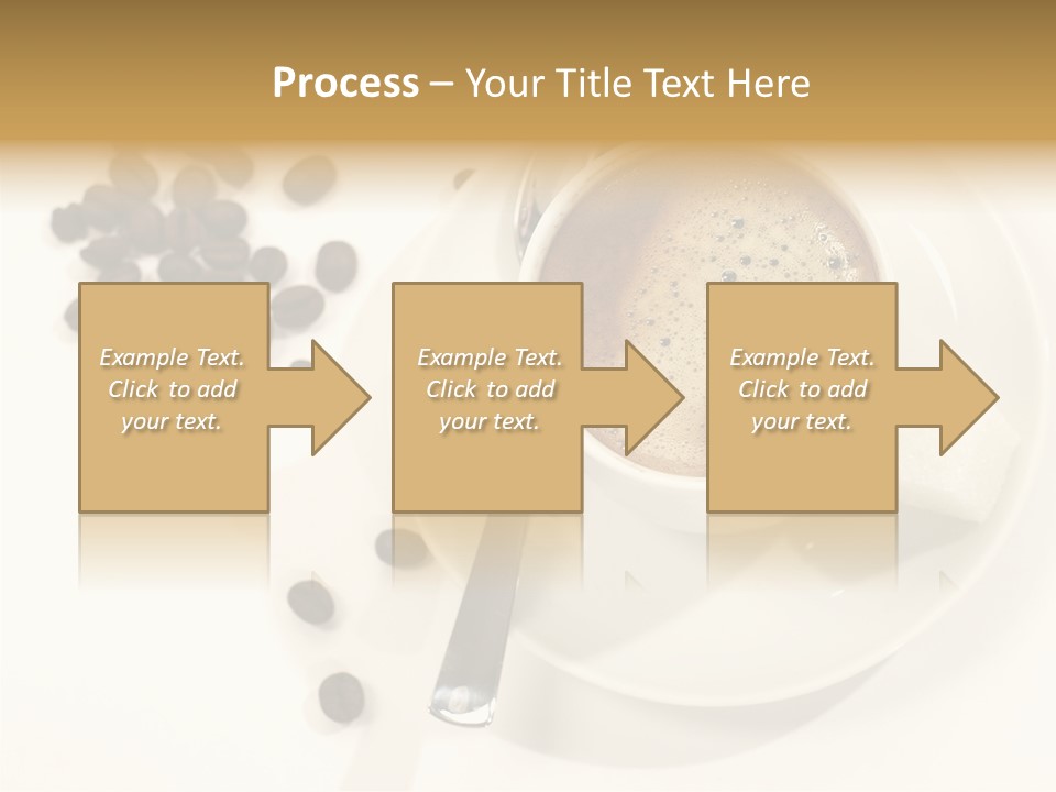 Plate Beans White PowerPoint Template