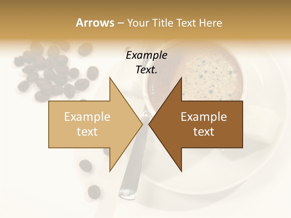 Plate Beans White PowerPoint Template