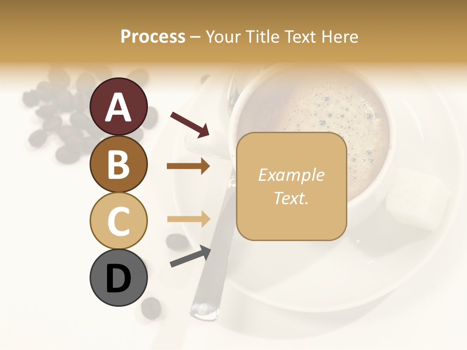 Plate Beans White PowerPoint Template