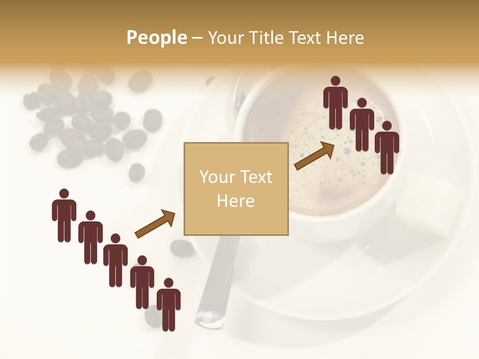 Plate Beans White PowerPoint Template
