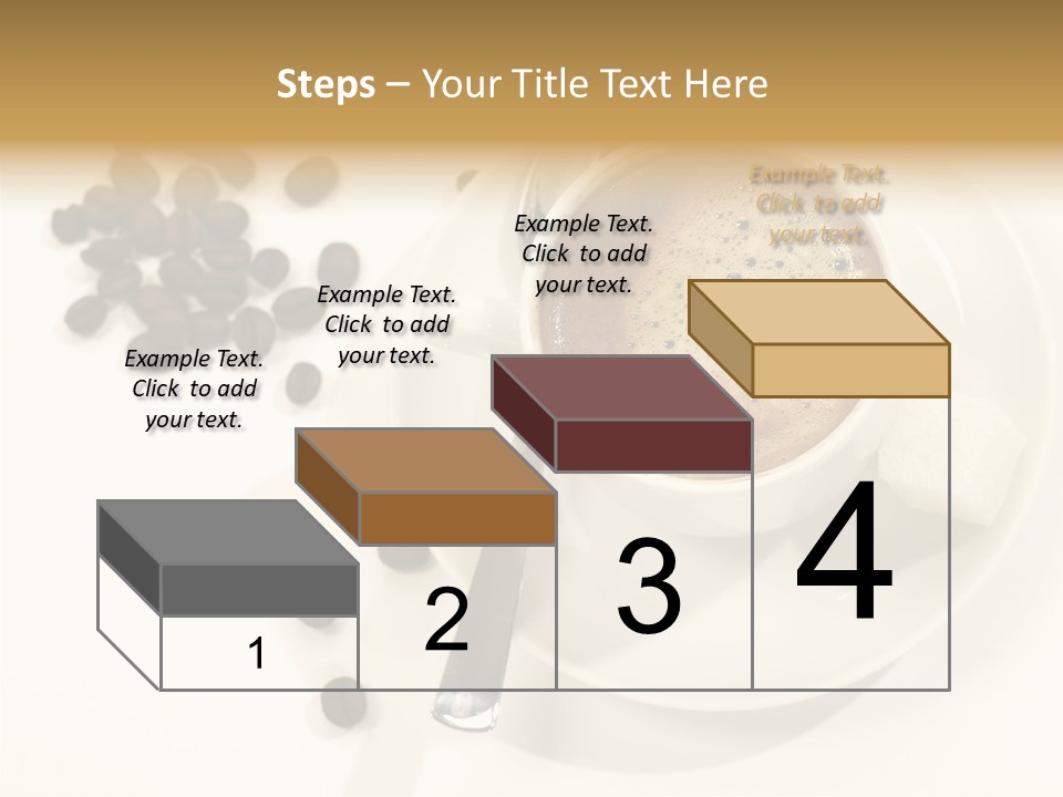 Plate Beans White PowerPoint Template