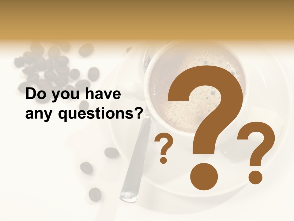 Plate Beans White PowerPoint Template