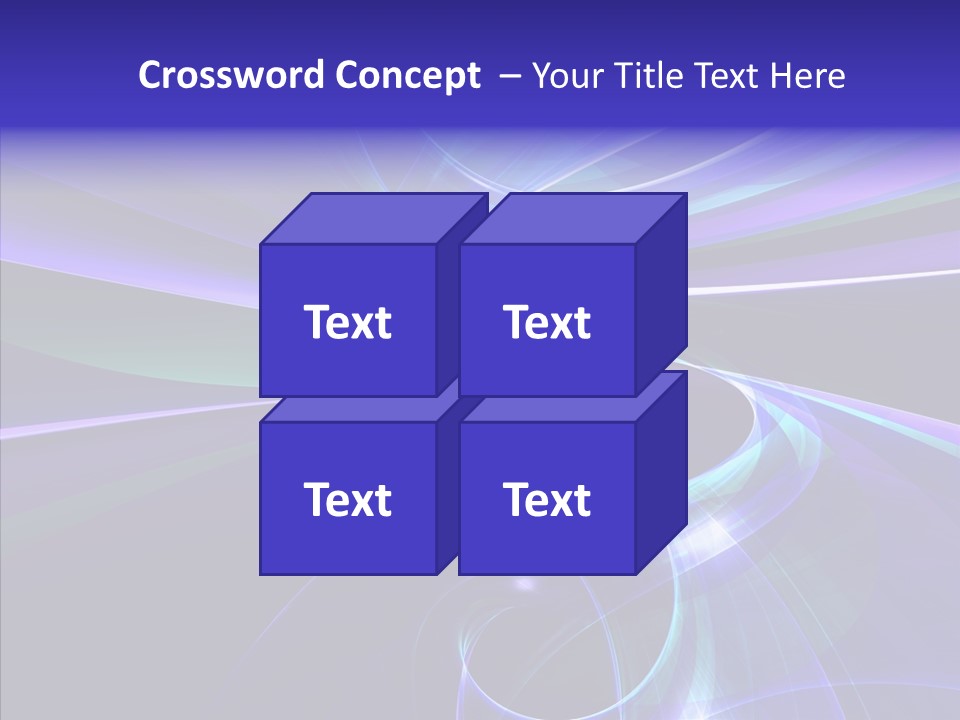 Orange Raytrace Zoom PowerPoint Template