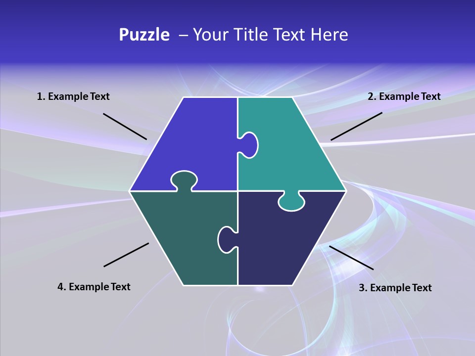 Orange Raytrace Zoom PowerPoint Template