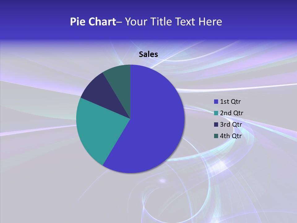 Orange Raytrace Zoom PowerPoint Template