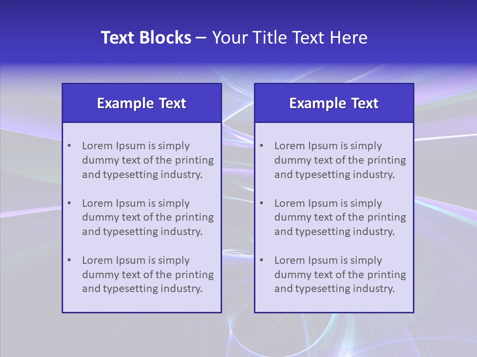 Orange Raytrace Zoom PowerPoint Template