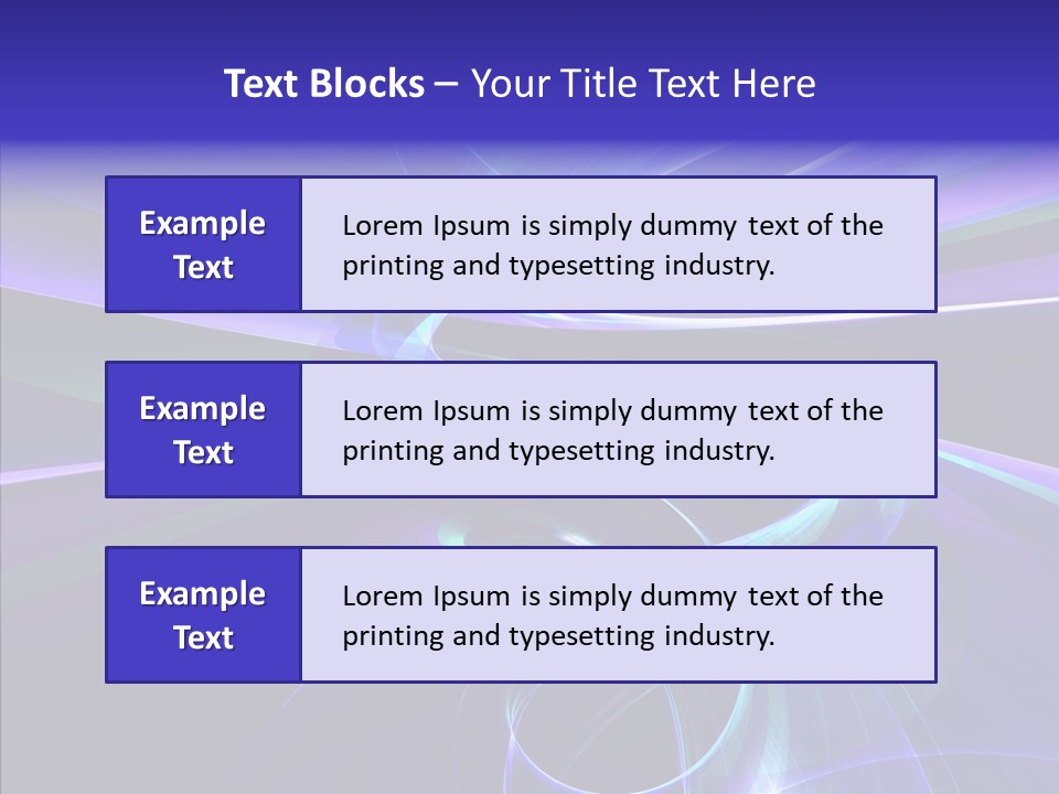 Orange Raytrace Zoom PowerPoint Template