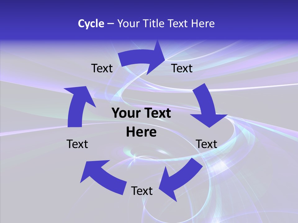 Orange Raytrace Zoom PowerPoint Template