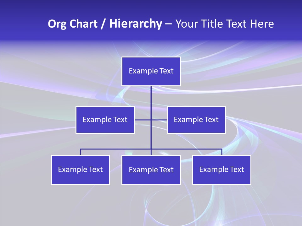 Orange Raytrace Zoom PowerPoint Template
