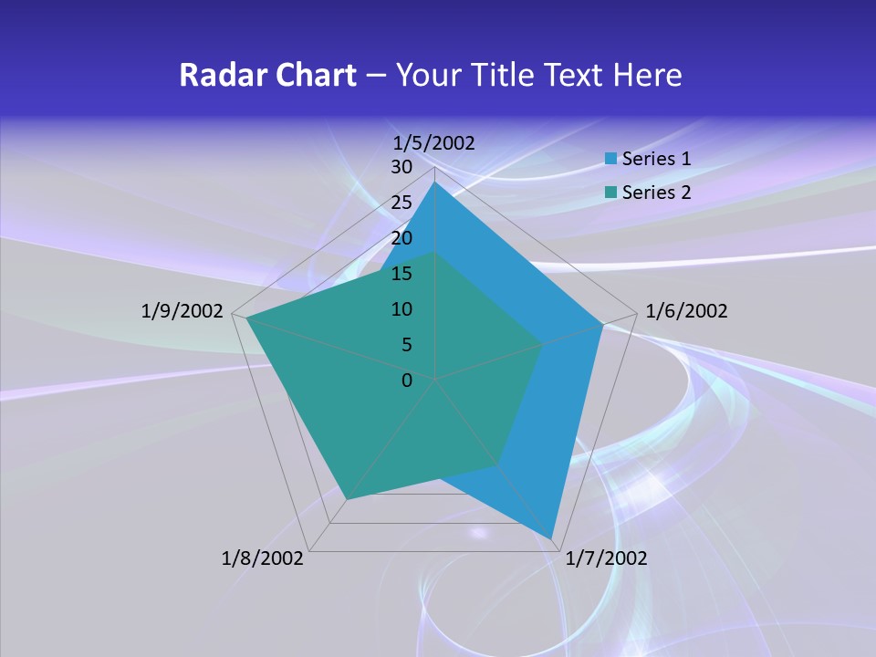 Orange Raytrace Zoom PowerPoint Template