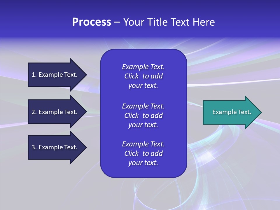 Orange Raytrace Zoom PowerPoint Template