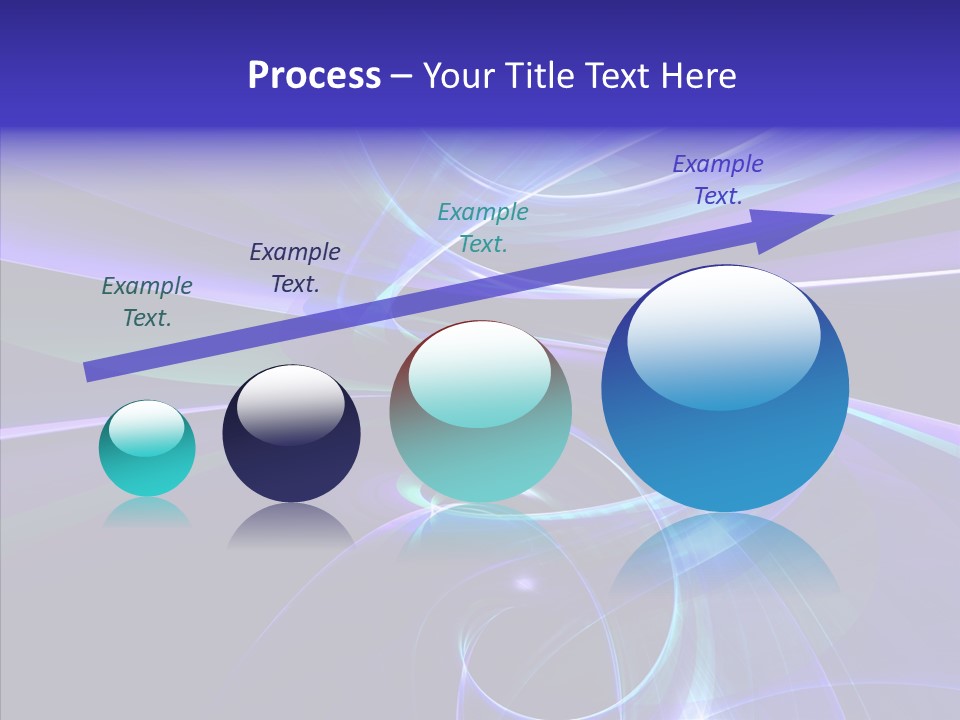 Orange Raytrace Zoom PowerPoint Template