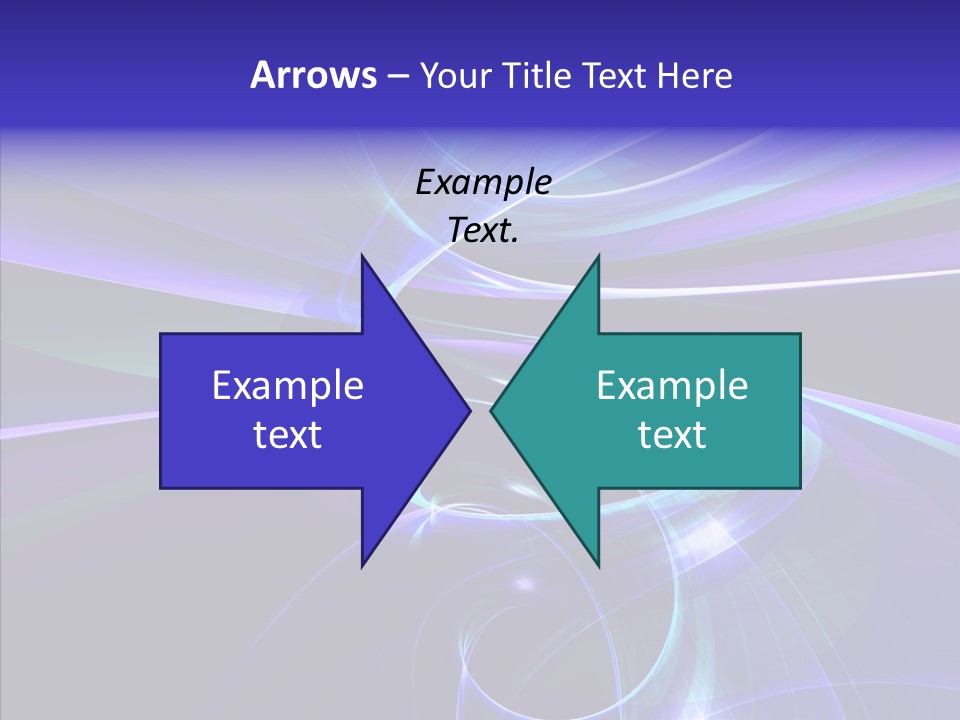 Orange Raytrace Zoom PowerPoint Template