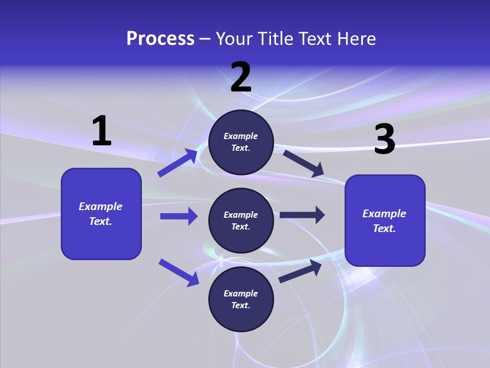 Orange Raytrace Zoom PowerPoint Template