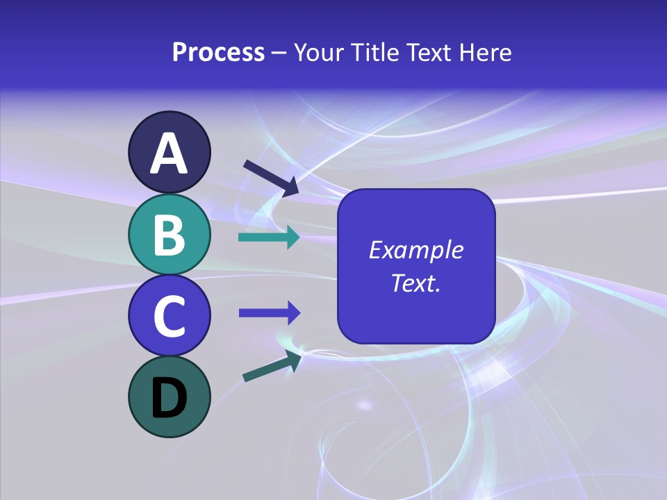 Orange Raytrace Zoom PowerPoint Template