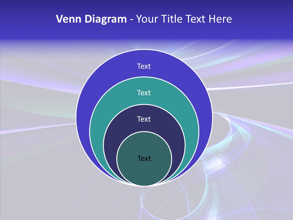 Orange Raytrace Zoom PowerPoint Template