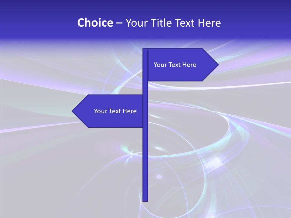 Orange Raytrace Zoom PowerPoint Template