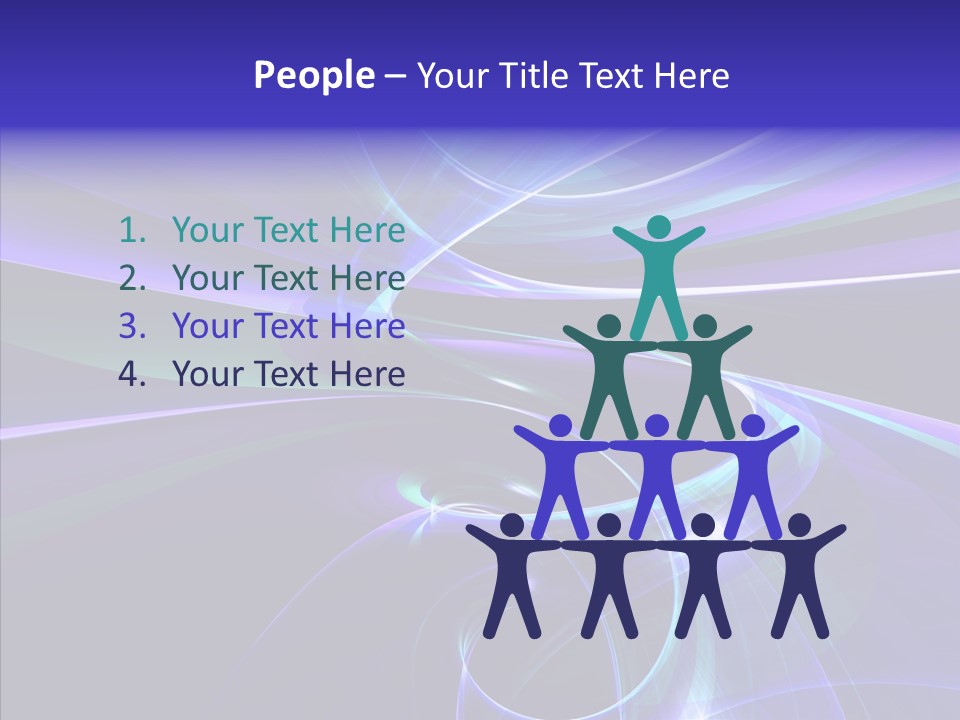 Orange Raytrace Zoom PowerPoint Template