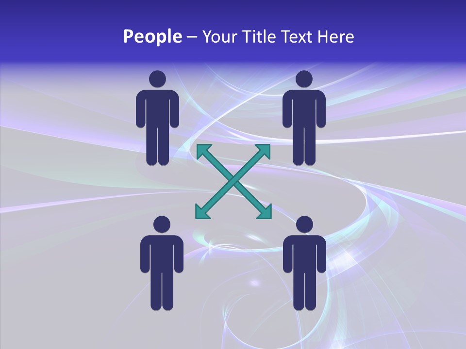 Orange Raytrace Zoom PowerPoint Template