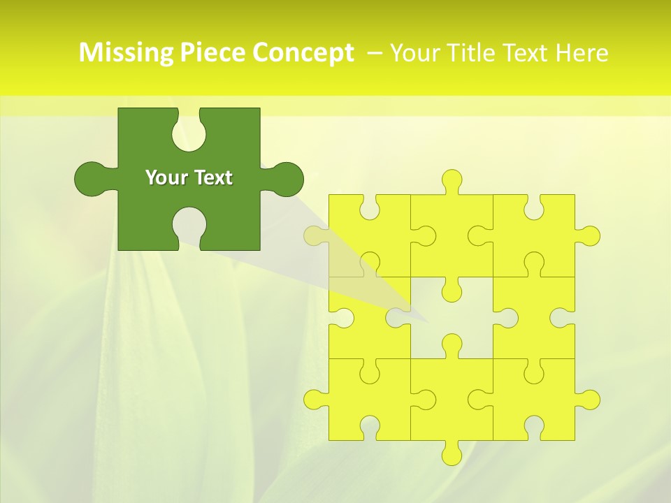 Tranquil Nature Plant PowerPoint Template